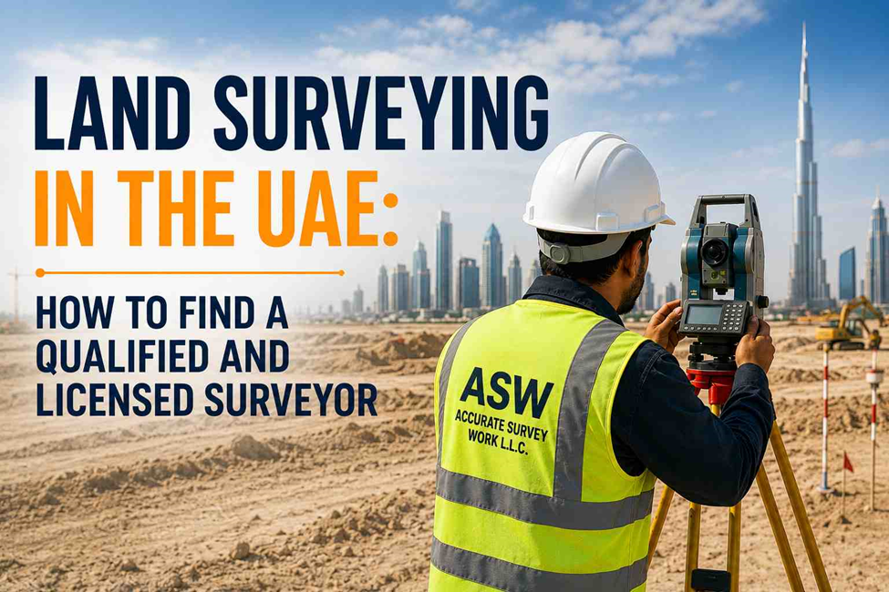 Land Surveying in the UAE: How to Find a Qualified and Licensed Surveyor