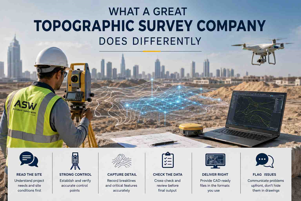 What a Great Topographic Survey Company Does Differently